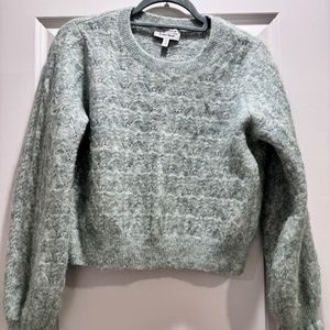 Los Angeles Atelier & Other Stories Sweater Light Green Delicate Knit